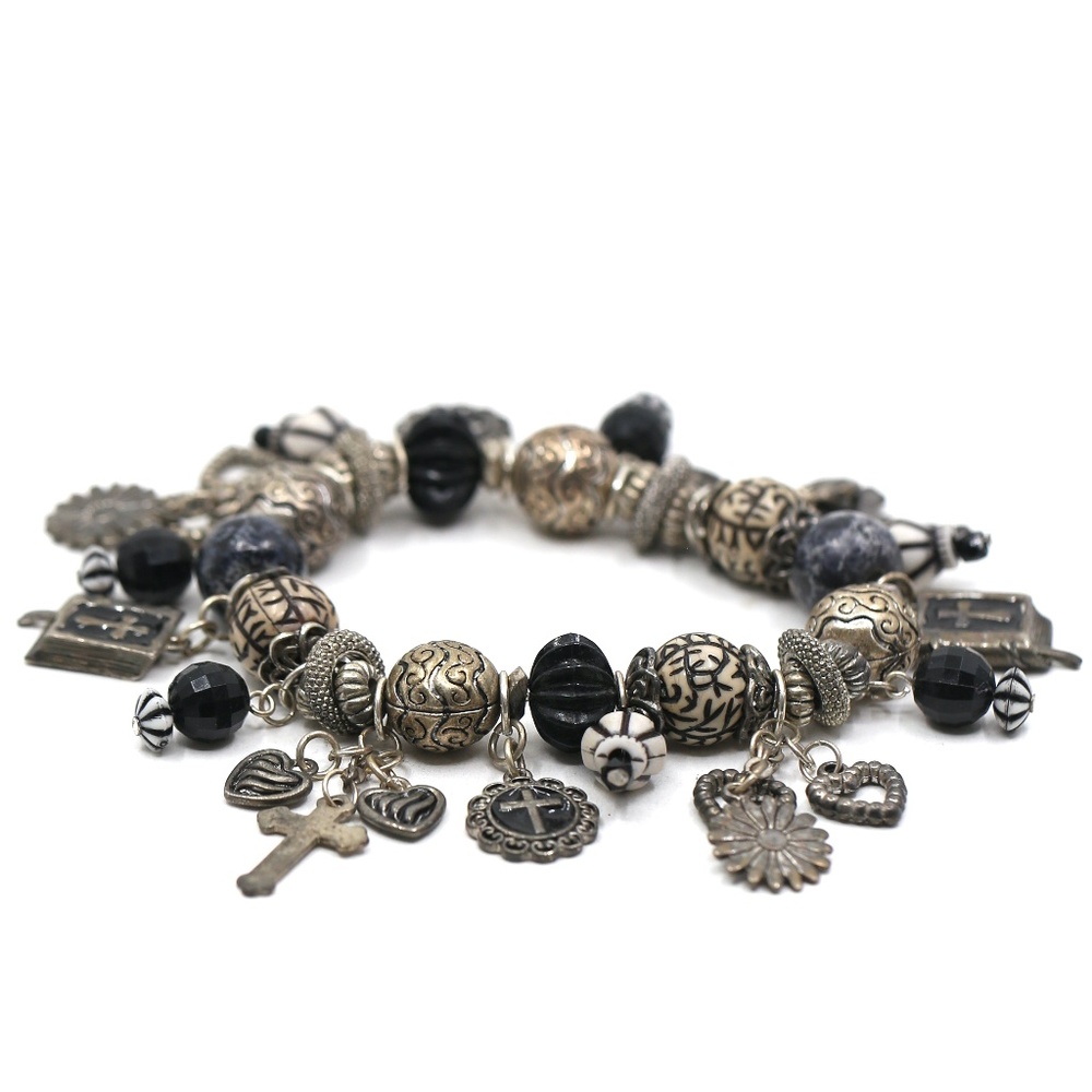 My LOVE FAITH and FREEDOM Vintage Bracelet